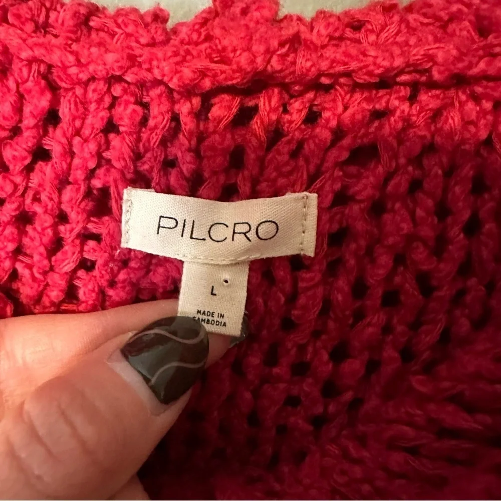Anthropologie Pilcro Sailcloth Hooded Sweater